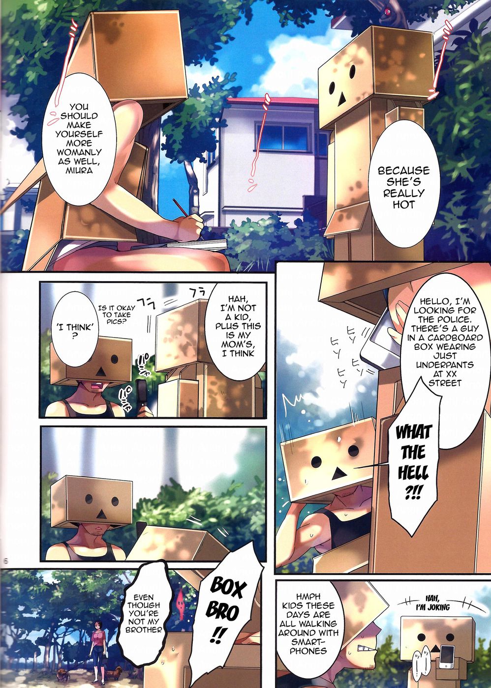 Hentai Manga Comic-Danbo - to Jumbo-Read-5